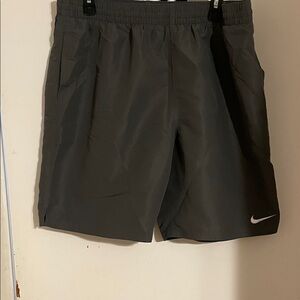 Nike Men's Dark Gray Athletic Shorts